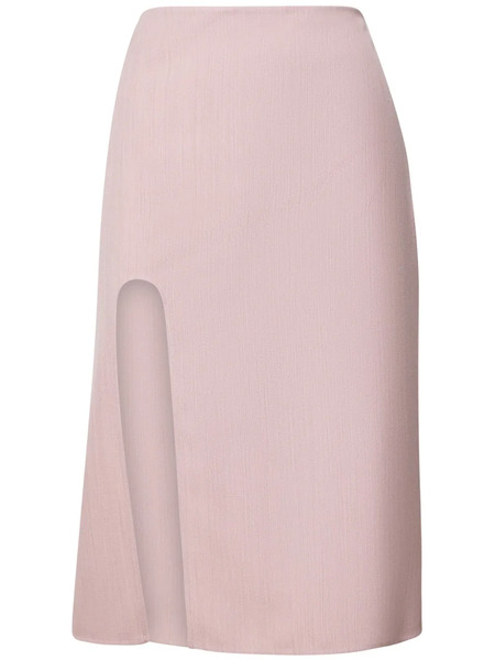  Stella Mccartney Side-slit Skirt - Pink 