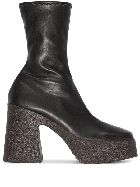  Stella Mccartney Skyla Stretch Ankle Boots - Black 
