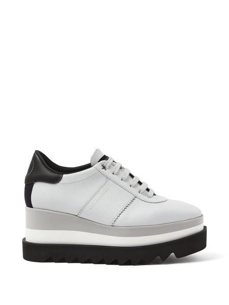  Stella Mccartney Sneakelyse Platform-sole Sneakers - Grey 