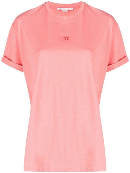  Stella Mccartney Star-embroidered T-shirt - Pink 