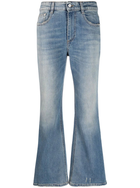  Stella Mccartney Stonewashed Bootcut Jeans - Blue 