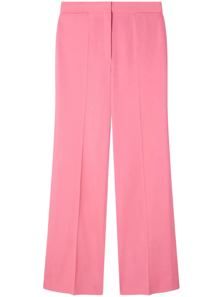  Stella Mccartney Straight-leg Tailored Wool Trousers - Pink 