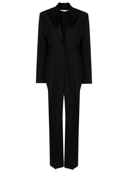  Stella Mccartney Tailored Wool Jumpsuit - Black 