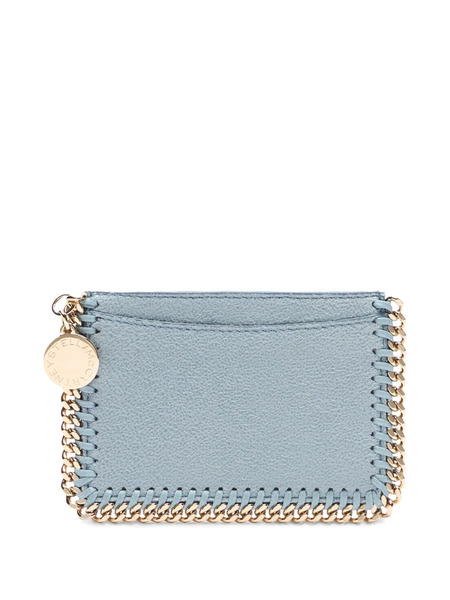  Stella Mccartney Textured Wallet - Blue 