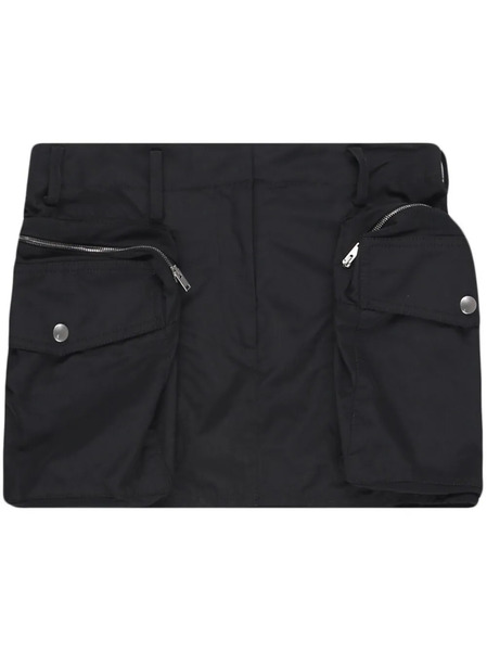  Stella Mccartney Utilitarian Cargo-pocket Miniskirt - Black 