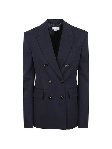  Stella Mccartney Wool Double-breasted Blazer - Blue 