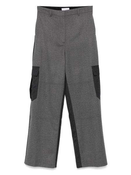  Stella Mccartney Wool Straight-leg Trousers - Grey 