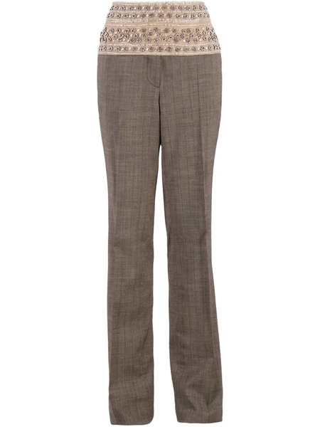  Stella Mccartney Wool Trousers - Brown 