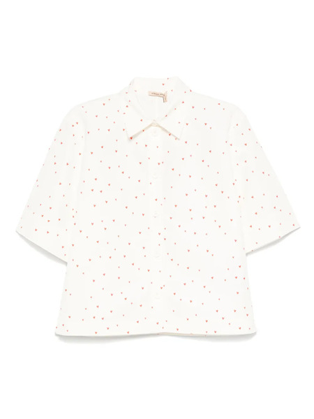  Stella Nova Heart-print Shirt - White 