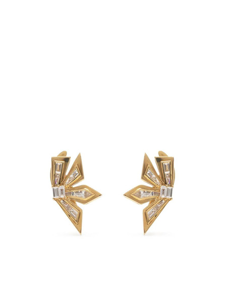  Stephen Webster 18kt Yellow Gold Cascade Diamond Earring 