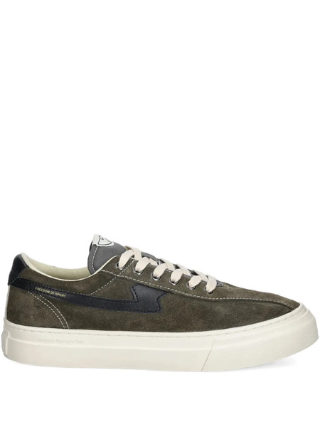  Stepney Workers Club Dellow Leather Sneakers - Green 