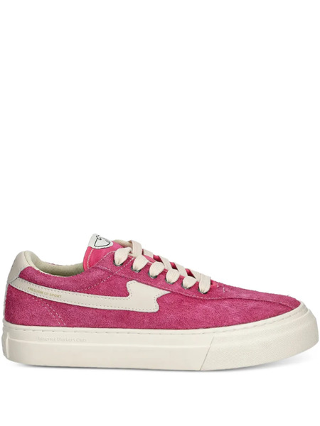  Stepney Workers Club Dellow Suede Low-top Sneakers - Pink 