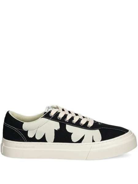  Stepney Workers Club Flower-print Sneakers - Black 