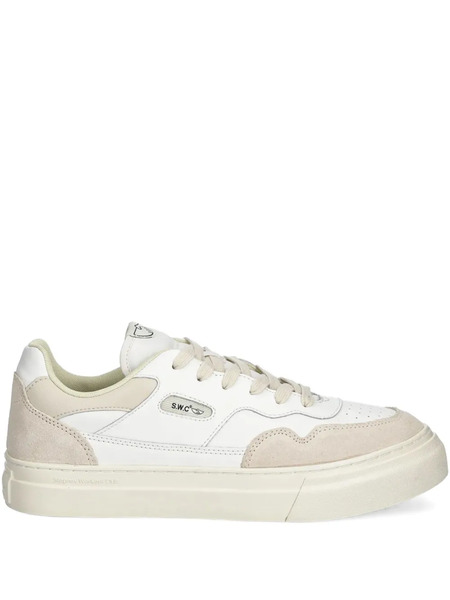  Stepney Workers Club Leather Sneakers - Neutrals 