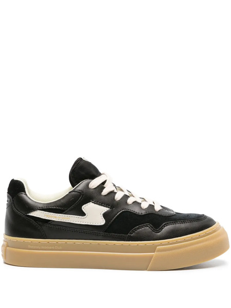  Stepney Workers Club Pearl S-strike Leather Sneakers - Black 