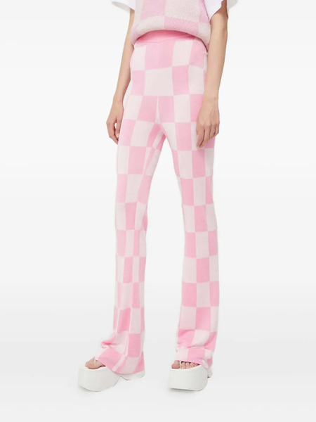  Stine Goya Checkered Trousers - Pink 