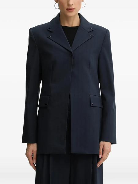  Stine Goya Studded-pocket Blazer - Blue 