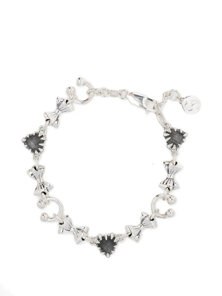  Stolen Girlfriends Club Gothic Sentiment Bracelet - Silver 