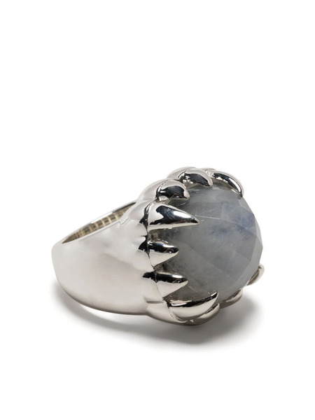  Stolen Girlfriends Club Moon Stone Ring - Silver 