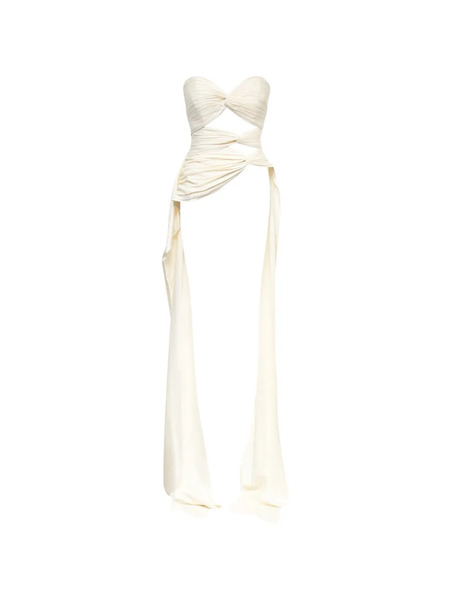  Stolen Stores 3 Carats Draped Bustier - Neutrals 