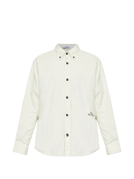 Stone Island Buttoned Long-sleeves Shirt - Neutrals 