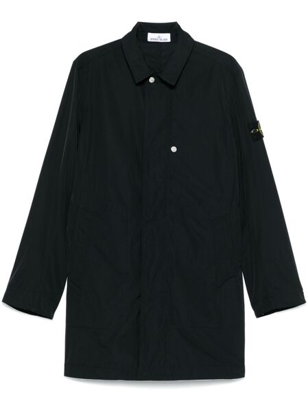  Stone Island Compass-badge Coat - Black 