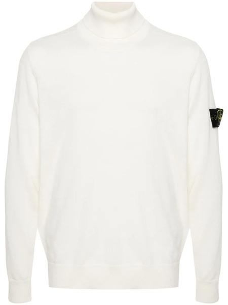  Stone Island Compass-badge Wool Jumper - Neutrals 