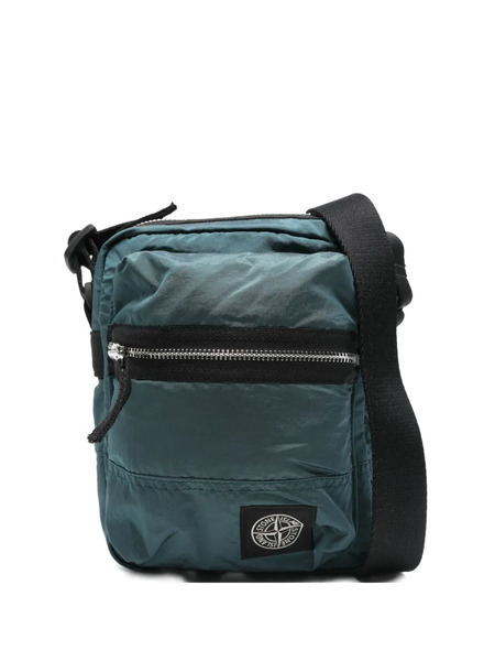  Stone Island Compass-patch Messenger Bag - Blue 
