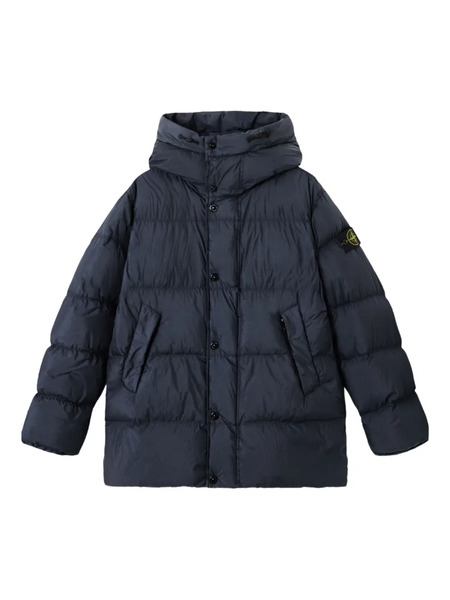  Stone Island Crinkled Padded Jacket - Blue 