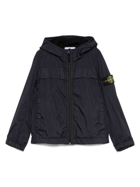  Stone Island Junior Compass-badge Jacket - Blue 