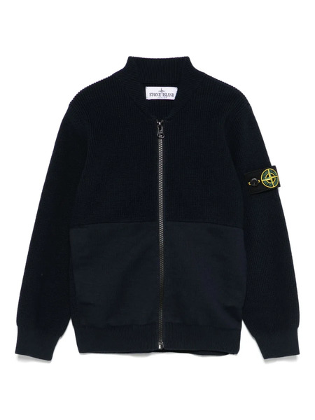  Stone Island Junior Compass-badge Sweater - Blue 