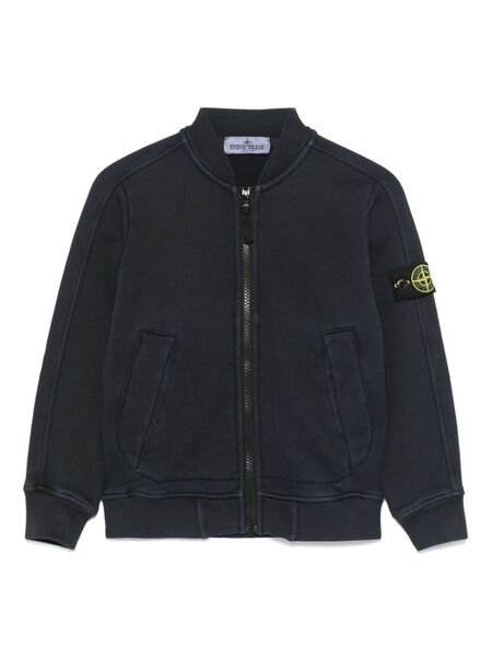  Stone Island Junior Compass-badge Sweatshirt - Blue 