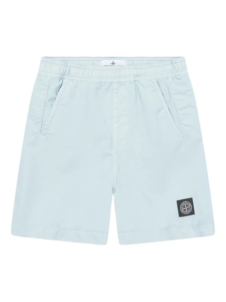  Stone Island Junior Compass-badge Swim Shorts - Blue 