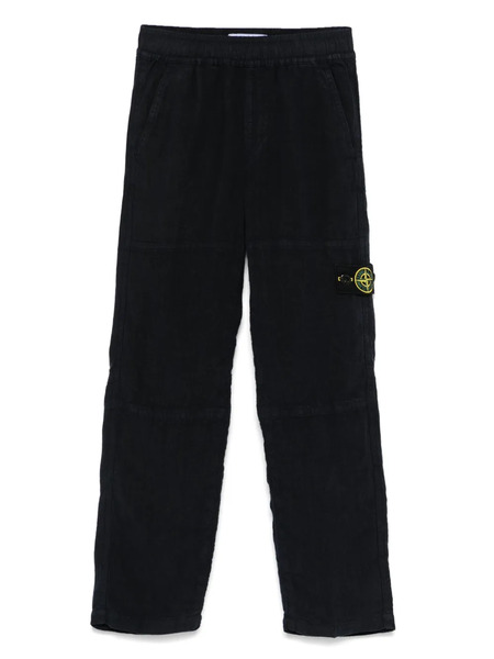  Stone Island Junior Compass-badge Trousers - Blue 