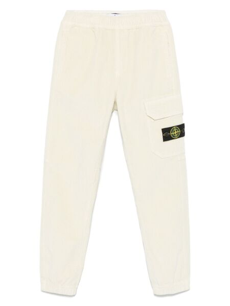  Stone Island Junior Compass-badge Trousers - Neutrals 