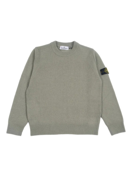  Stone Island Junior Crew-neck Sweater - Green 