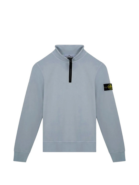  Stone Island Junior Half Zip Sweatshirt - Blue 