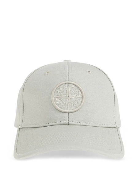  Stone Island Junior Logo-motif Cap - Grey 