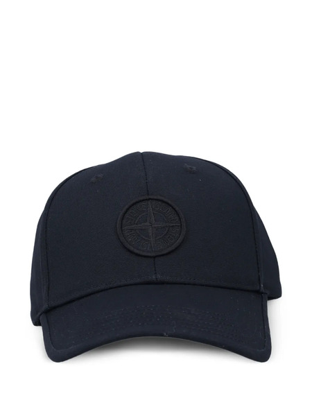  Stone Island Junior Logo-patch Cap - Black 