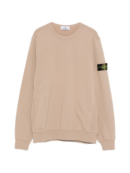  Stone Island Junior Logo-patch Sweatshirt - Neutrals 