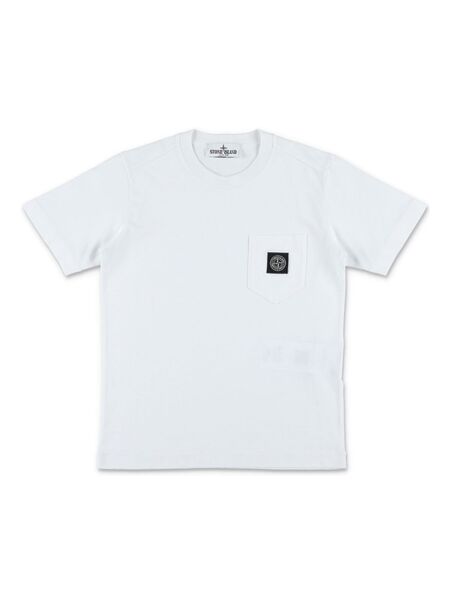  Stone Island Junior Logo-patch T-shirt - White 