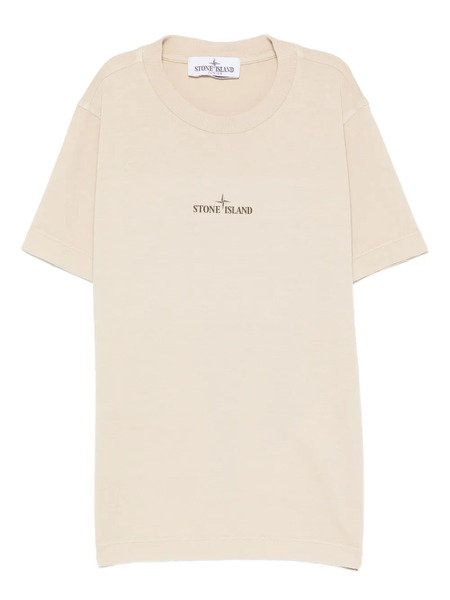 Stone Island Junior Logo-print T-shirt - Neutrals 