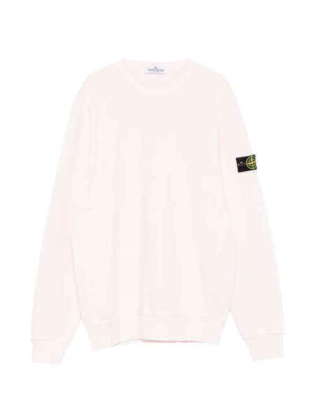  Stone Island Junior Patch Sweatshirt - Pink 