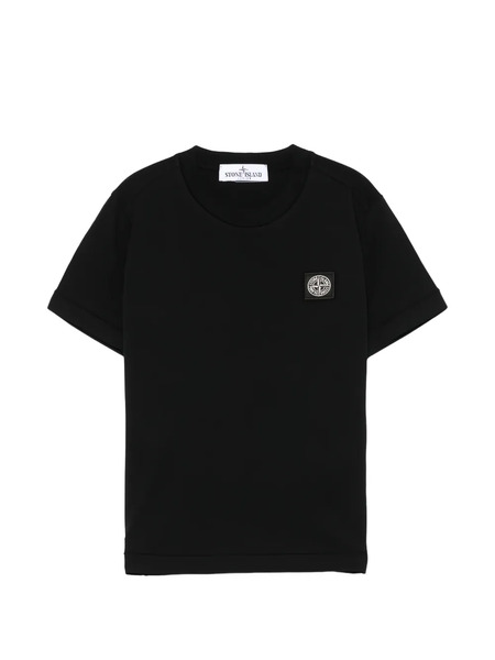  Stone Island Junior Patch T-shirt - Black 