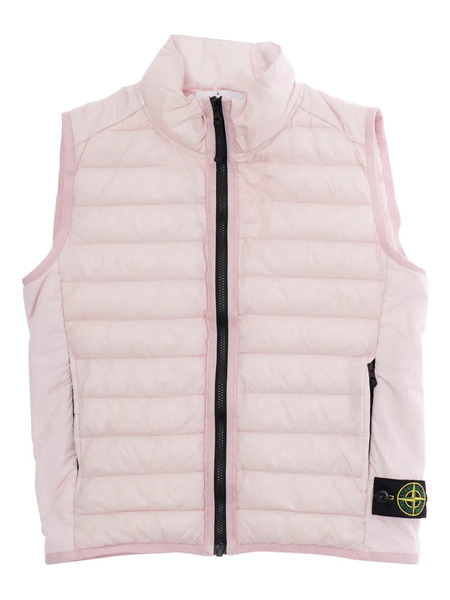  Stone Island Junior Quilted Sleeveless Gilet - Pink 