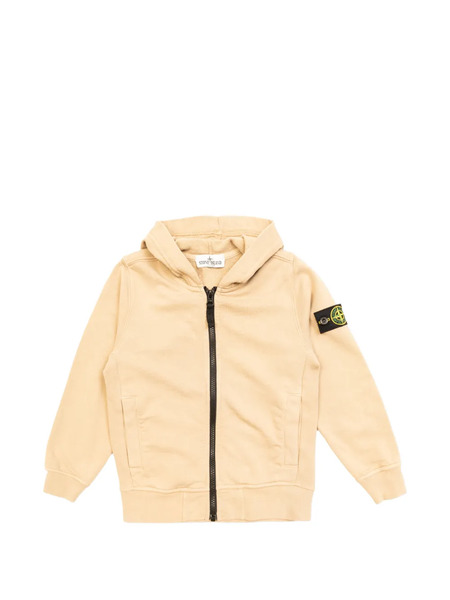  Stone Island Junior Zip-up Hoodie - Neutrals 
