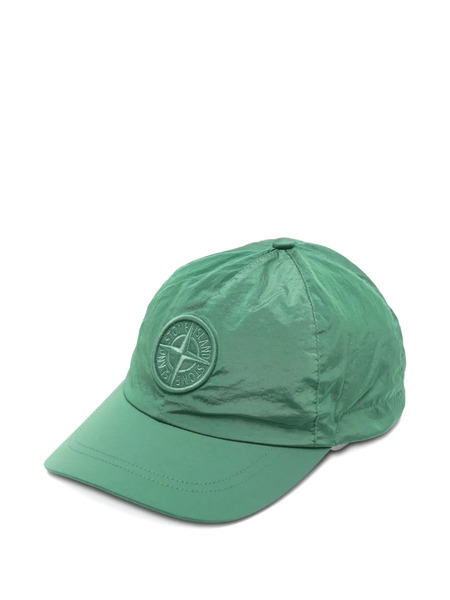  Stone Island Logo-embroidered Baseball Cap - Green 