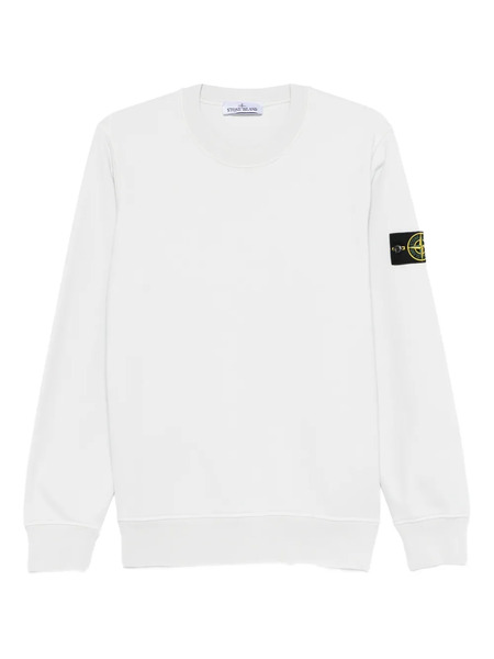  Stone Island Logo-patch Sweatshirt - Blue 