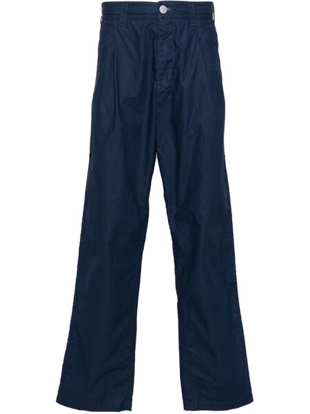  Stone Island Logo-print Trousers - Blue 