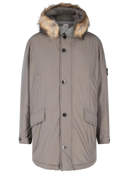  Stone Island Micro Reps Parka - Green 